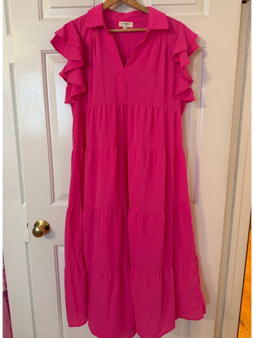 Umgee Bright Pink Women's Dress